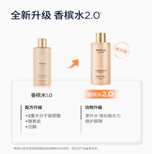 【春季焕新】润百颜玻尿酸高保湿精华水 300ml