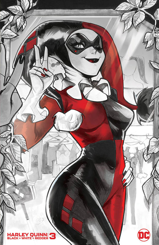 哈莉奎茵 Harley Quinn Black White Redder 商品图5