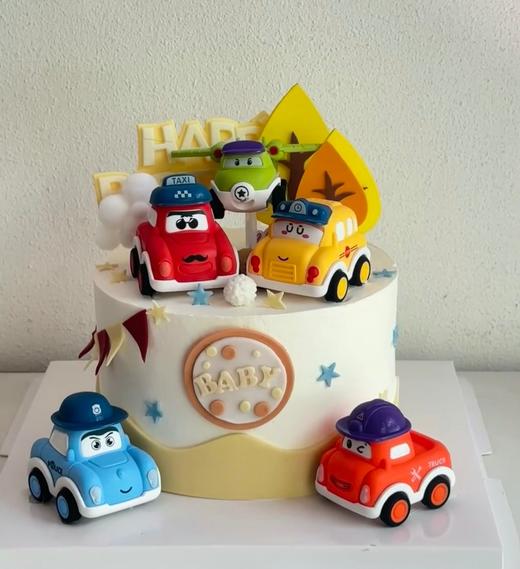 【臻品系列】---半翻糖【Q版小汽车】 商品图0