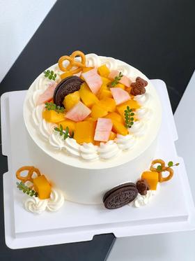 夏日简约鲜果琳琅蛋糕B款