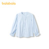 巴拉巴拉女童儿童长袖衬衫秋装童装花边衬衣荷叶边甜美时尚舒适潮 商品缩略图0