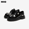 MIO米奥牛津鞋圆头学院风千金乐福钻饰厚底松糕鞋女M254514466 商品缩略图2