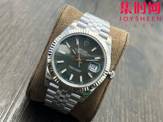 劳力士 VS日志41系列 薄荷绿格子面 格纹盘 男士腕表 3235机 五珠带 表径41mm 商品图2