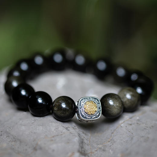 黑曜石满愿手串 | 万物叁仟 商品图0