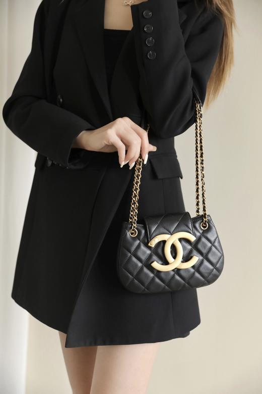 香奈儿   24C早春   大LOGO圆挎包  （LZ） 商品图5