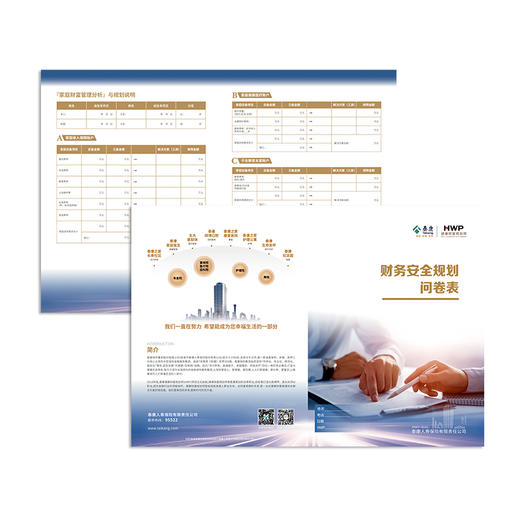 财务安全规划表 bky 商品图1