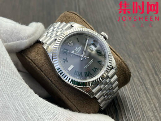 劳力士 VS日志41系列 绿萝 男士腕表 3235机 五珠带 表径41mm 商品图3