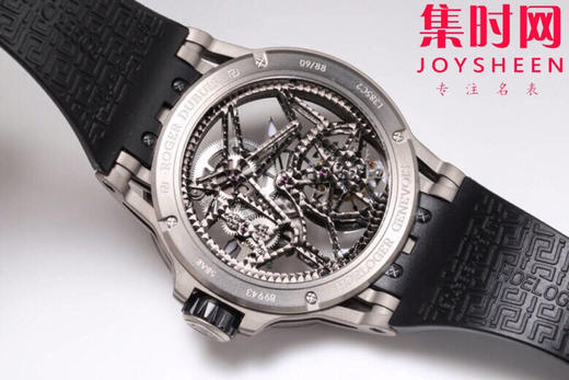 NEW陀飞轮机械机芯！钛金属 罗杰杜彼EXCALIBUR NEW王者系列陀飞轮 RDDBEX0479 男士腕表 商品图6