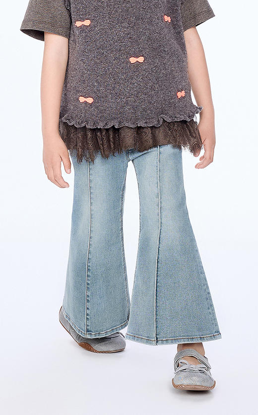 jnby  25年秋款 牛仔长裤 1P7E13300 商品图8