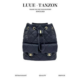 香奈儿-23B手工坊 双肩包 蓝色（LZ）