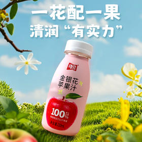 ² 99.9任选4箱【孩子放心喝的健康果汁】加了金银花苹果汁/酸枣汁/沙棘羽衣甘蓝/百香果沙棘汁 220mlx10瓶 /箱 HM02-CRMM-SXSJ