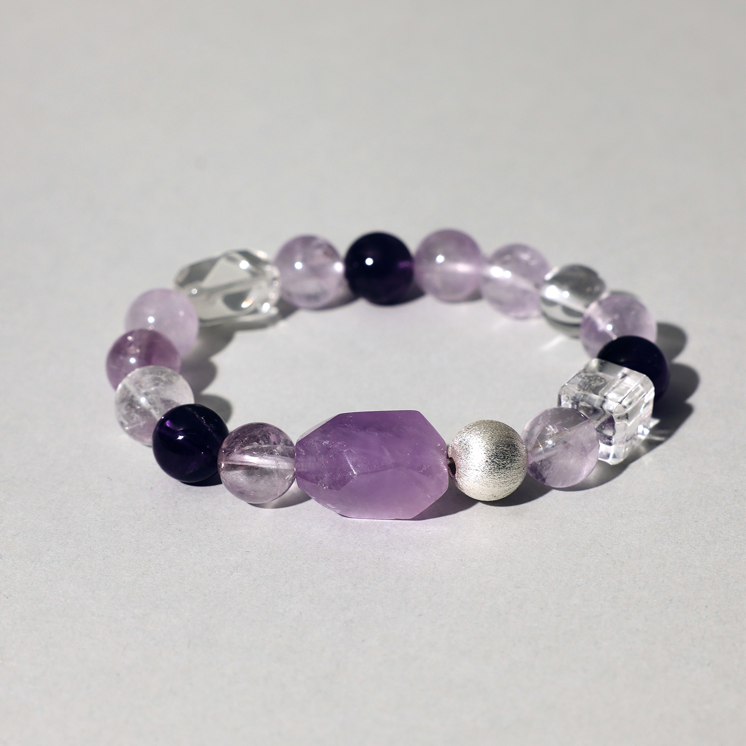 ARSIS｜晶石系列 灵气开运·紫水晶串珠手链