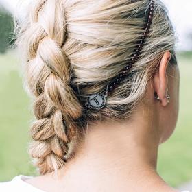 【美国品牌】TELETIES瑜伽运动发箍TT圈电话线发圈手环多用无痕环保优雅