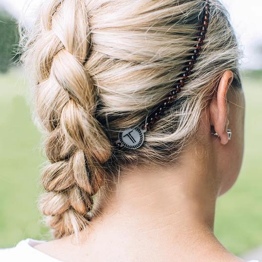 【美国品牌】TELETIES瑜伽运动发箍TT圈电话线发圈手环多用无痕环保优雅 商品图0