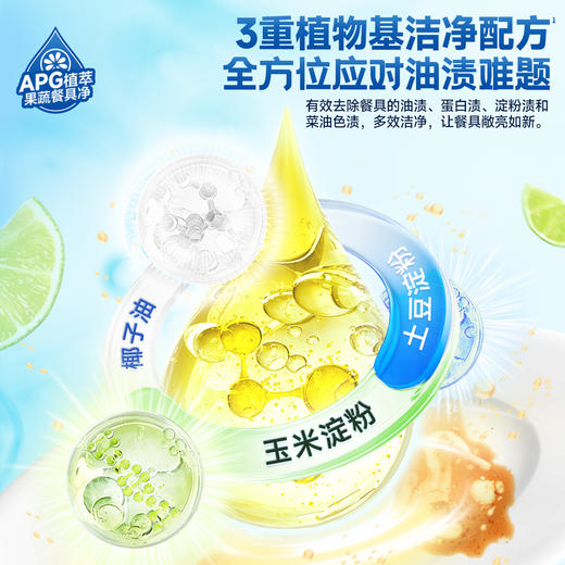 『植萃果蔬餐具净』洗餐具+果蔬！食品级配方果蔬安心洗强效去油祛味易漂洗 商品图1