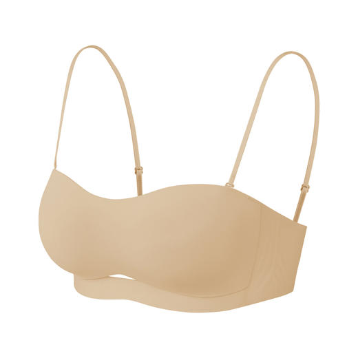 【小贵！但贼好穿的小内内来了！】粉底液无痕隐形女内衣 夏裹胸薄款肩带可拆卸透气防滑抹胸美背文胸 商品图4