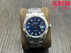 劳力士 VS日志41系列 蓝色盘 男士腕表 3235机 三珠带 表径41mm