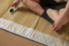 盐掌柜锦缎凉席艾绒毯，躺着、盖着，舒适热敷【G】 商品缩略图3