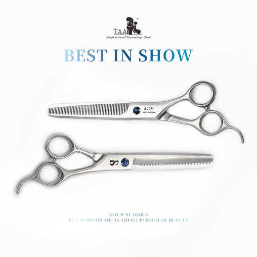 TAA/它它宠物美容BIS宽刃开型A系列直剪牙剪鱼骨剪 商品图4