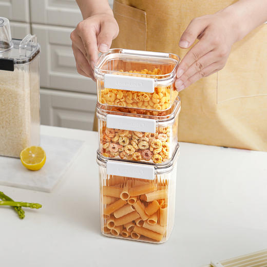 乐扣乐扣家用厨房储物收纳盒透明HPL590 商品图7