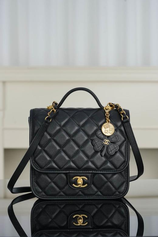 香奈儿 25B 四叶草系列双肩包 小号  （LZ） 商品图1