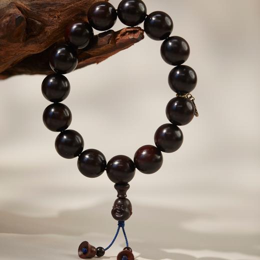 牛首山文创紫檀弥勒单圈手串送闺蜜男女朋友送长辈节日礼物伴手礼 商品图1