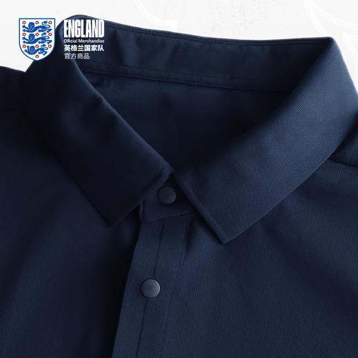 【官方正版】英格兰国家队 | 新款深蓝凉感polo夏日运动休闲短袖 商品图3