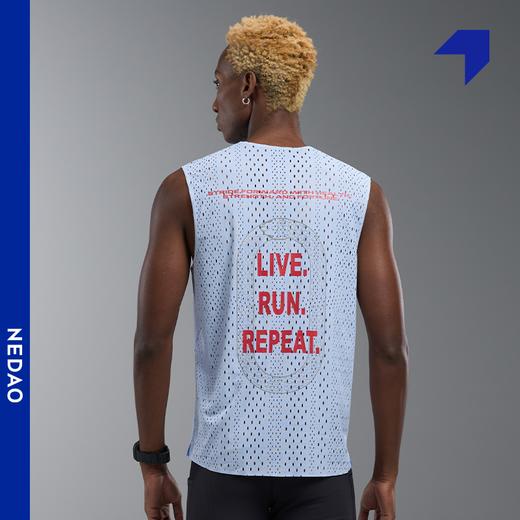 内道衔尾蛇风洞坎肩轻量透气速干无袖越野男马拉松跑步训练坎肩 商品图6