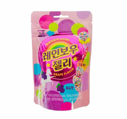 SEOJU牌葡萄味彩虹色软糖46g/袋 商品图0