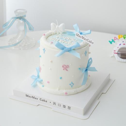 四寸|冰蓝·蝴蝶结【B5107】 商品图0