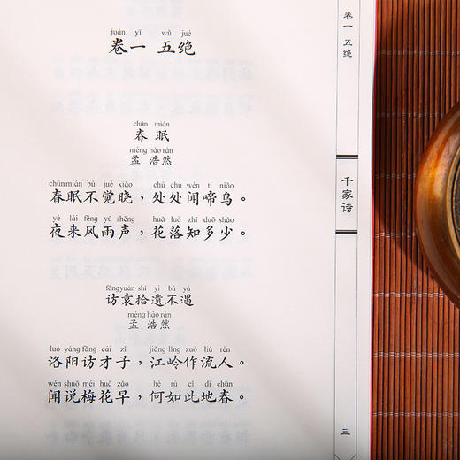 千家诗 神童诗 续神童诗 中华经典诵读本书籍 商品图3
