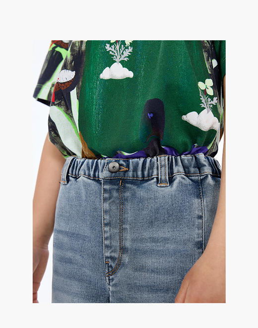 jnby  25年秋款  牛仔长裤 1P7E11841 商品图4