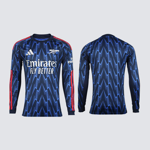 小李子ADIDAS阿迪达斯25/26赛季阿森纳球迷版客场长袖球衣足球服JI9525 商品图4