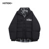 【新品上新】HX 冬季假两件短款立领羽绒服潮流C100440039101 商品缩略图5
