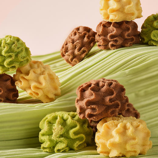 【小花曲奇·小熊】悠享时奶香小花曲奇饼干礼盒香港风味伴手生日礼物送人儿童节零食350g 商品图3