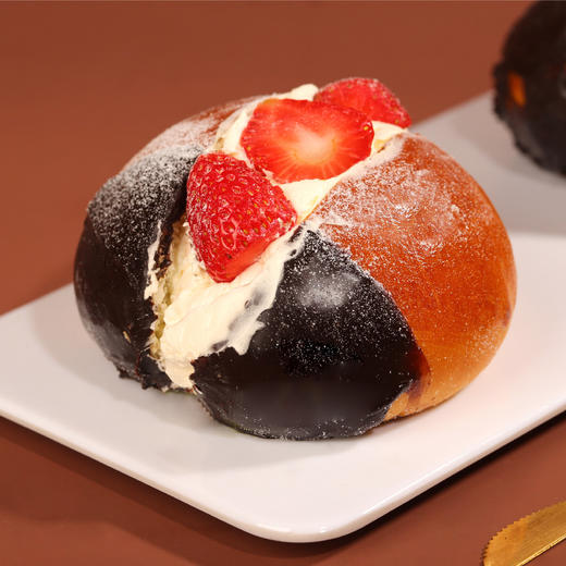 意式酸奶冰面包（草莓味） 商品图0