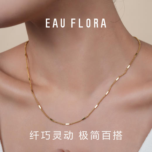 【小方砖】简约精致项链·锁骨链·金银双色 商品图2