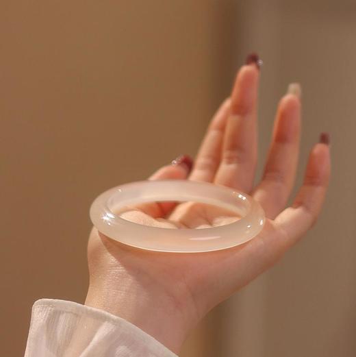 【贺福安  白月光手镯集合】  冰透洁白  送礼必备 商品图0