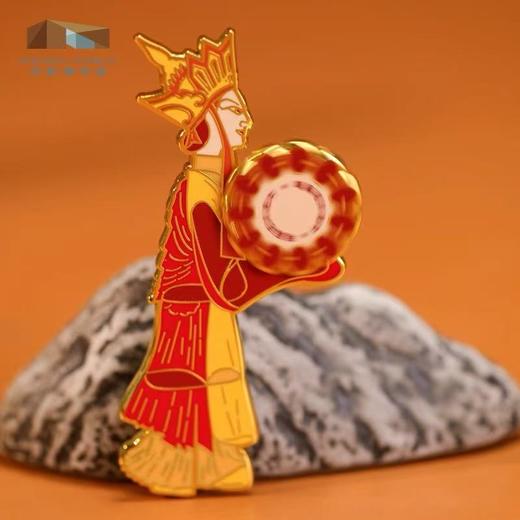 成都博物馆西游记金属旋转磁吸冰箱贴旅游纪念伴手礼文创礼品 商品图4