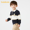 巴拉巴拉童装儿童毛衣华夫格学院风针织衫男童秋装POLO领上衣百搭 商品缩略图2
