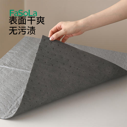 Fa So La 洗衣机盖整理收纳垫保护垫洗衣机烘干机顶部防尘垫冰箱硅胶垫 商品图1