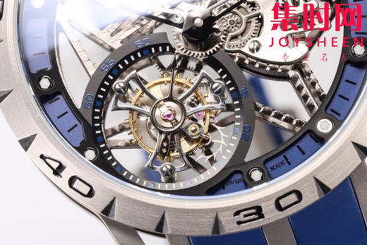 NEW陀飞轮机械机芯！钛金属 罗杰杜彼EXCALIBUR NEW王者系列陀飞轮 RDDBEX0479 男士腕表 商品图4