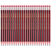 【班小二用户专享】晨光（M&G）2B铅笔经典红黑抽条六角木杆铅笔50支 商品缩略图9
