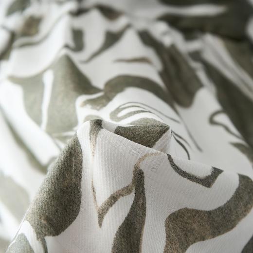 「自」全新升级【铂金会员321/天猫429/差价108】(95217)洛诗琳气质印花半身裙2025夏季新款天丝苎麻高腰显瘦A字裙 商品图2