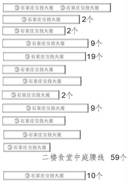 【TS】二楼食堂中庭玻璃腰线 加厚磨砂贴 商品图0
