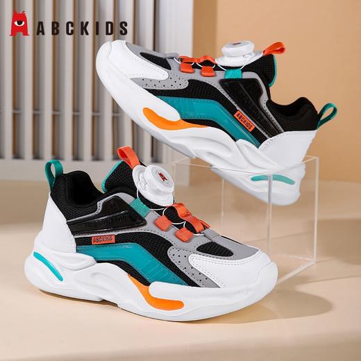 Abckids女童鞋子秋款新款透气网面男童休闲鞋软底儿童运动鞋27-38 商品图7
