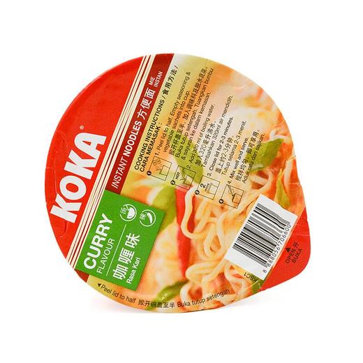 KOKA咖喱味快熟面 70g/杯 商品图2