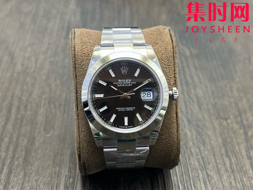 劳力士 VS日志41系列 光圈黑盘 男士腕表 3235机 三珠带 表径41mm 商品图0