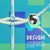 南极风 羽毛球拍 熊猫球拍 PANDA PIXEL 带线 商品缩略图1