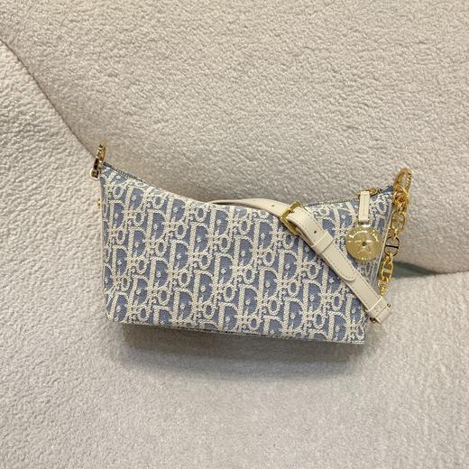 迪奥 STAR HOBO 链条手袋 丹宁新款饭盒包（LZ） 商品图1